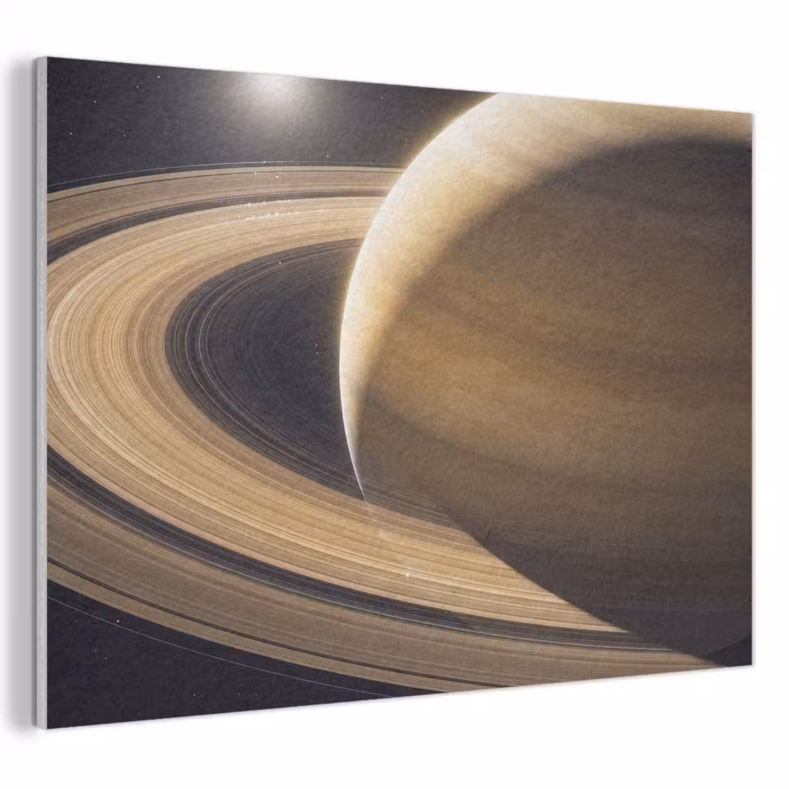 Akustikbild - Planet – Ringe – Weltraum - Planeet - Ringen - Ruimte PET vilt klein