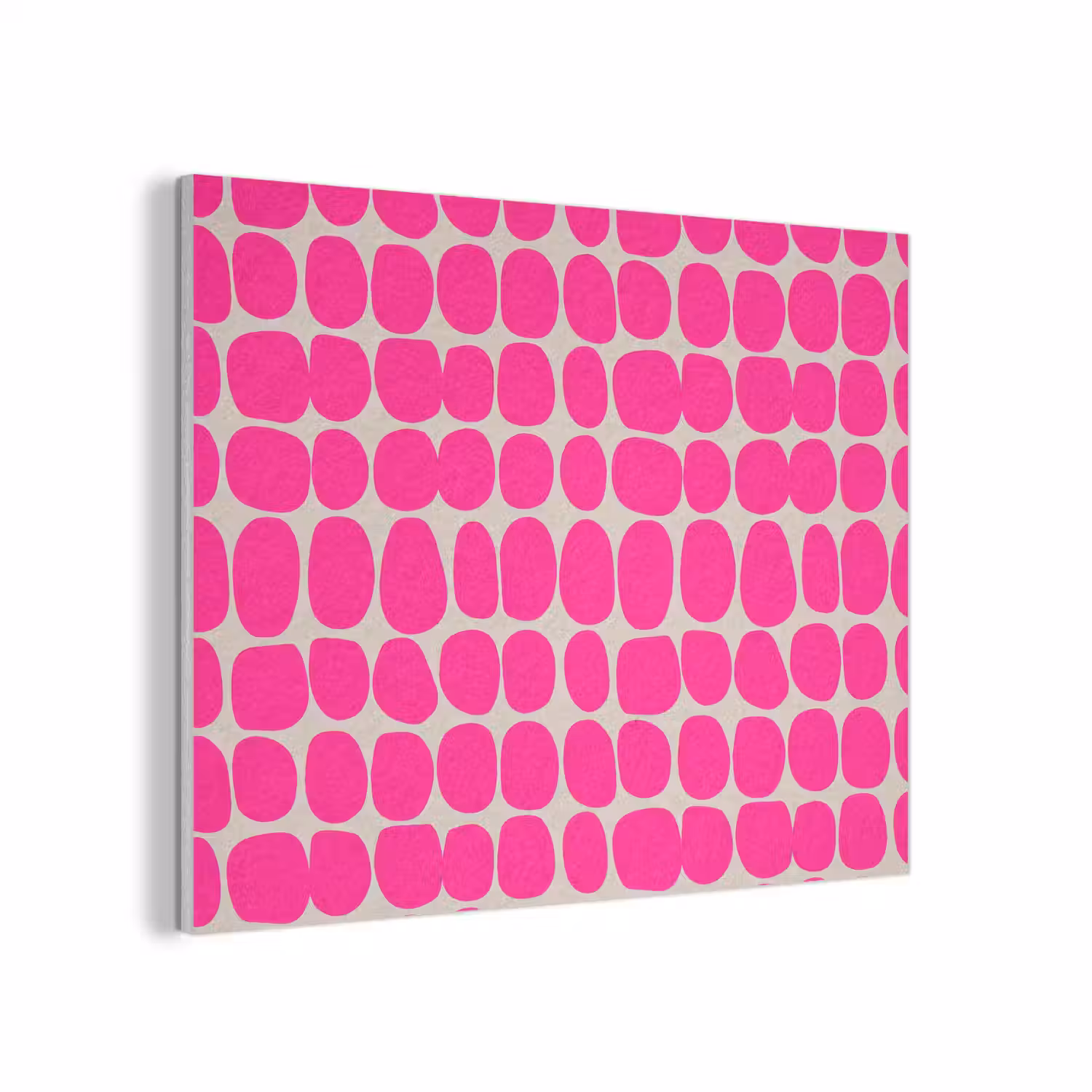 Stippen - Patroon - Roze PET vilt klein 837 -3d