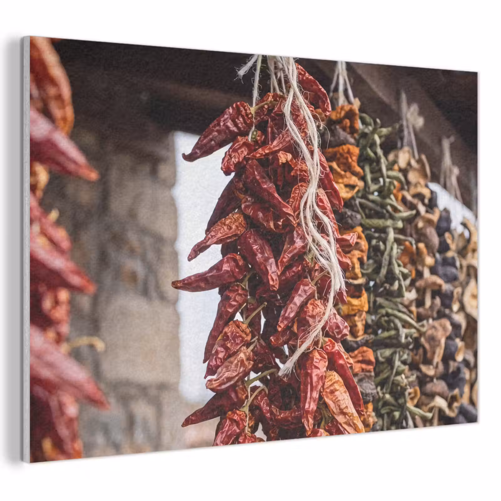 Akustikbild - Rote Chilischoten – Essen - Rode pepers - Eten PET vilt klein
