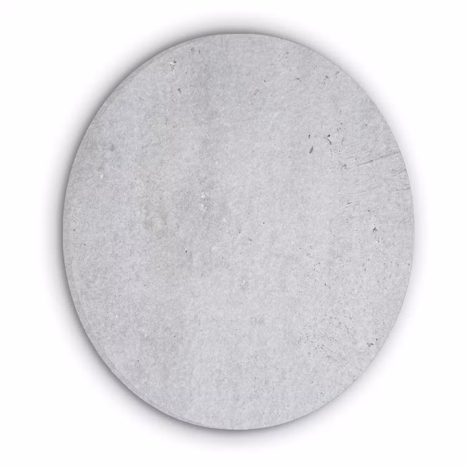 Beton - Textuur - Achtergrond - Grijs - Industrieel Akoestische PET Vilt - Rond klein -3d