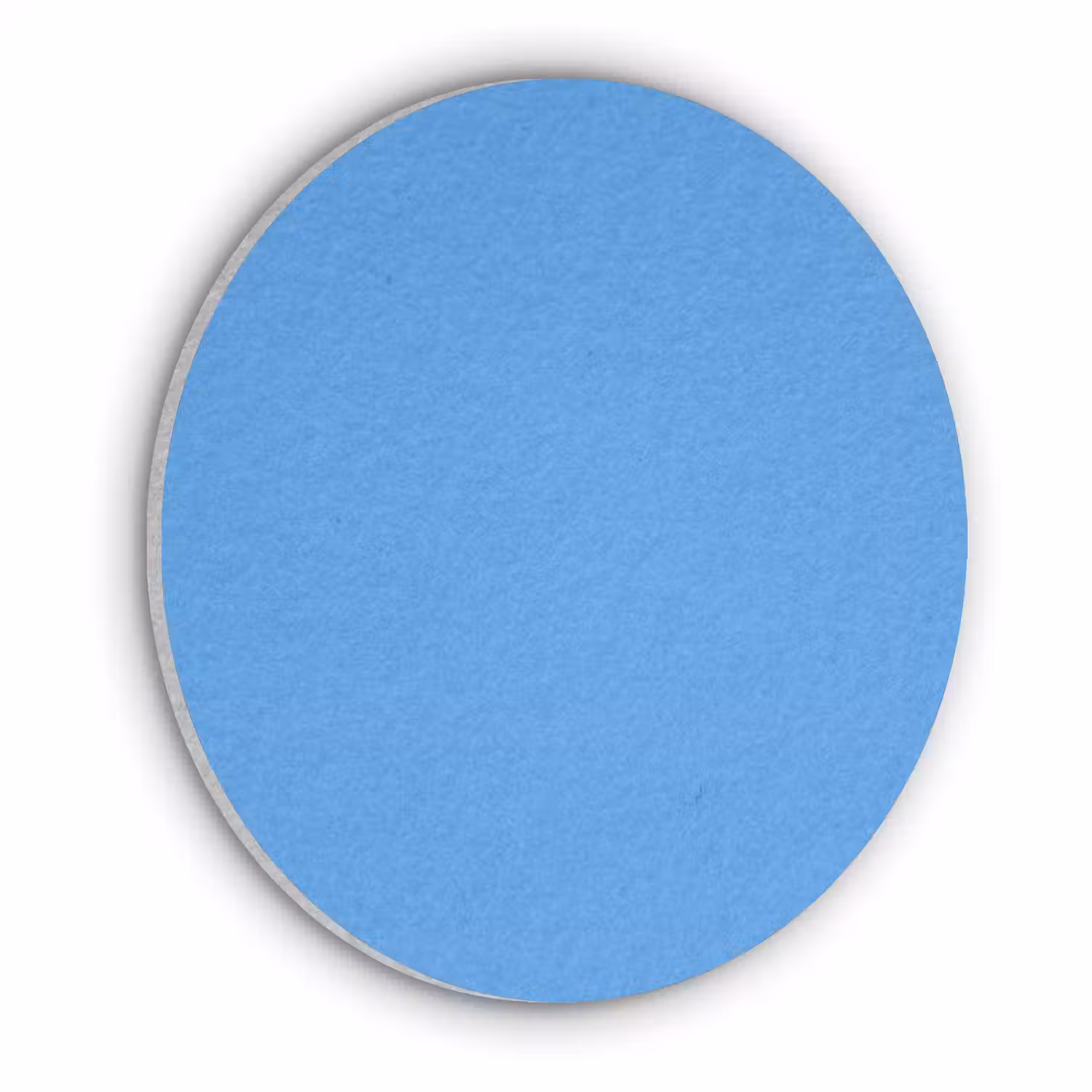 Bright - Azure - Blauw Akoestische PET Vilt - Rond klein 838 -3d