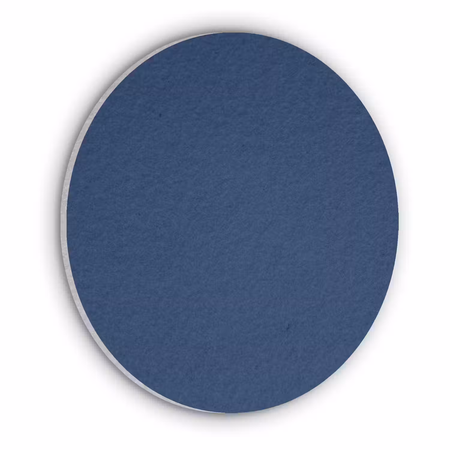 Midnight - Navy - Blauw Akoestische PET Vilt - Rond klein 838 -3d