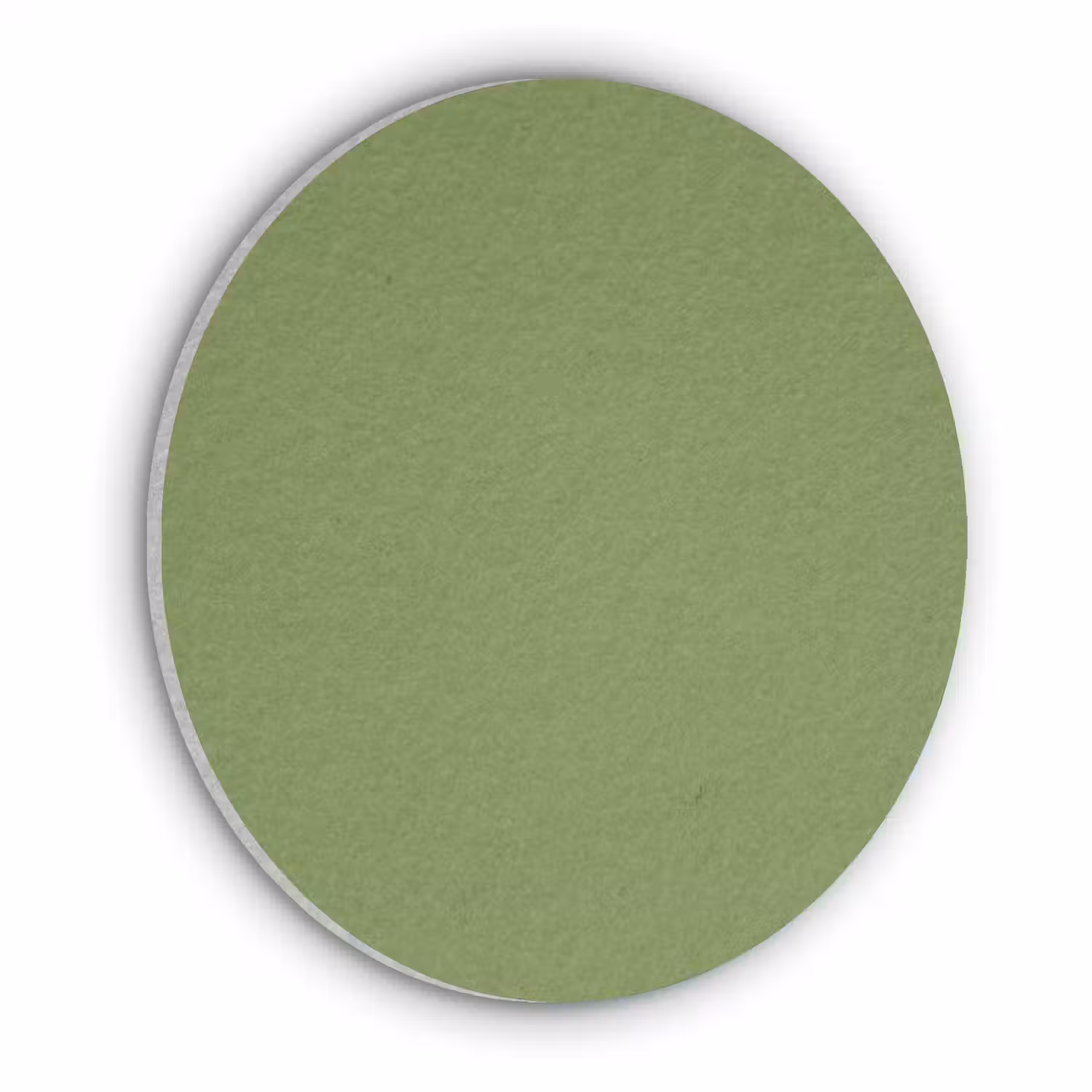 Moss - Green - Groen Akoestische PET Vilt - Rond klein 838 -3d