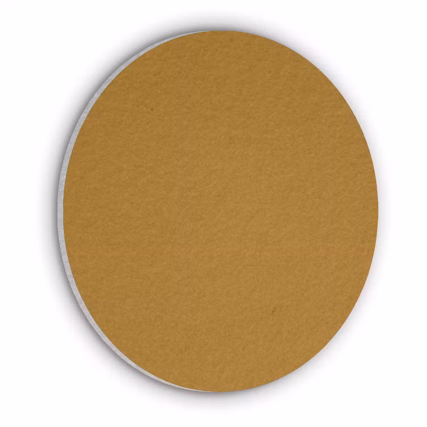 Ocre - Gold - Geel Akoestische PET Vilt - Rond klein 838 -3d