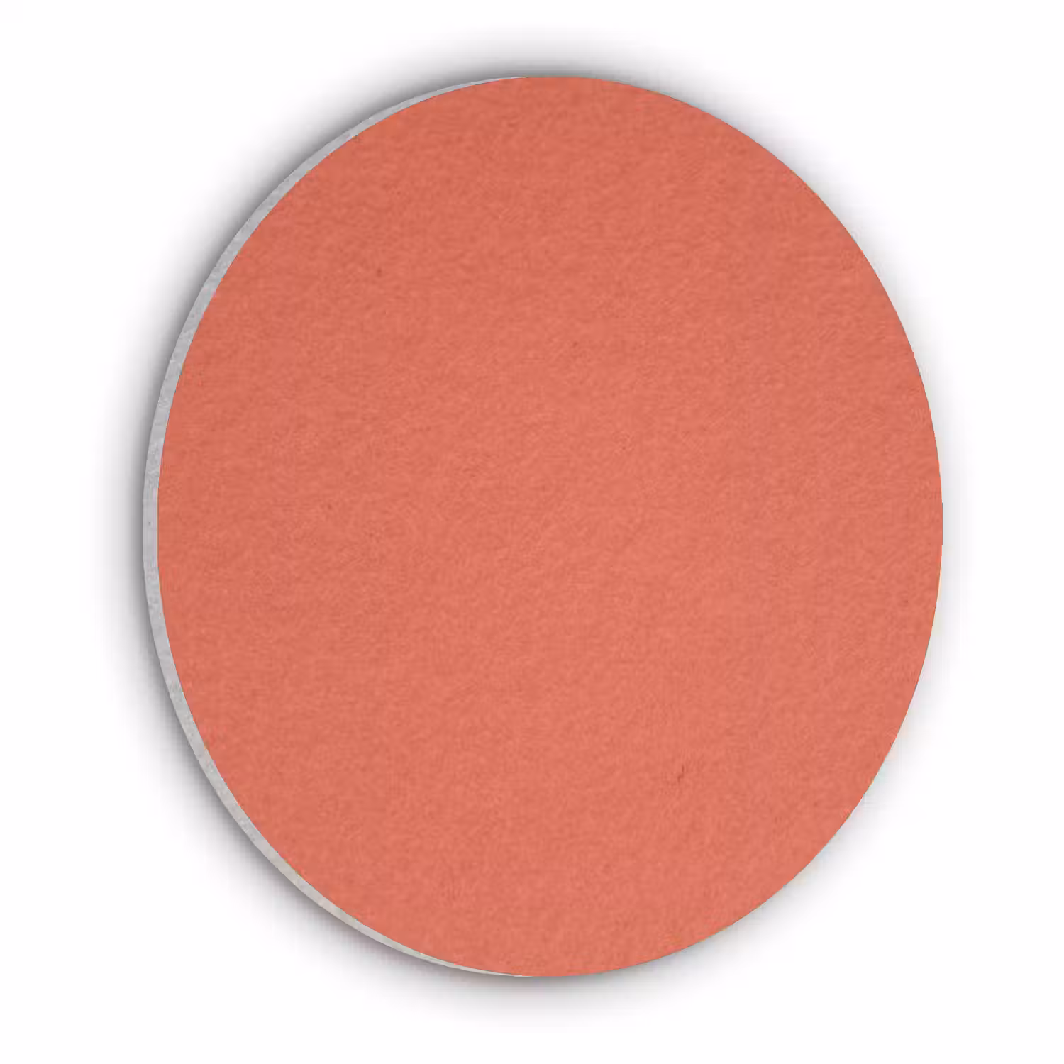 Rustic - Clay - Oranje Akoestische PET Vilt - Rond klein 838 -3d