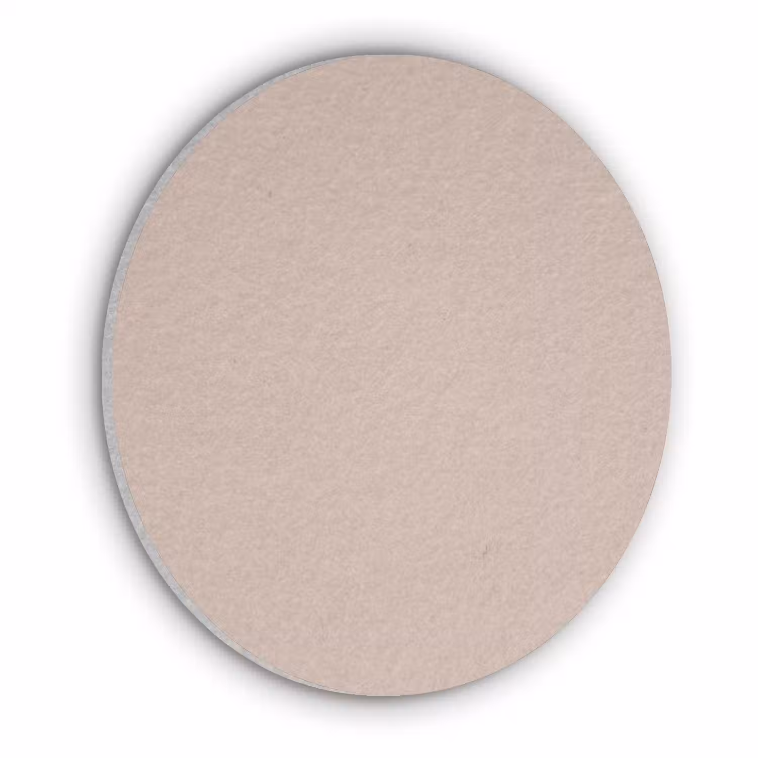 Soft - Clay - Nude Akoestische PET Vilt - Rond klein 838 -3d