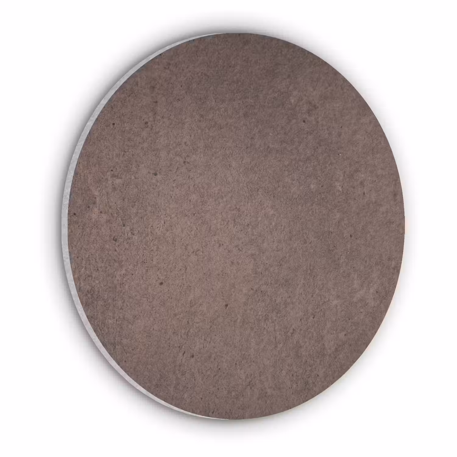 Textuur - Beton - Abstract - Donker - Bruin Akoestische PET Vilt - Rond klein -3d