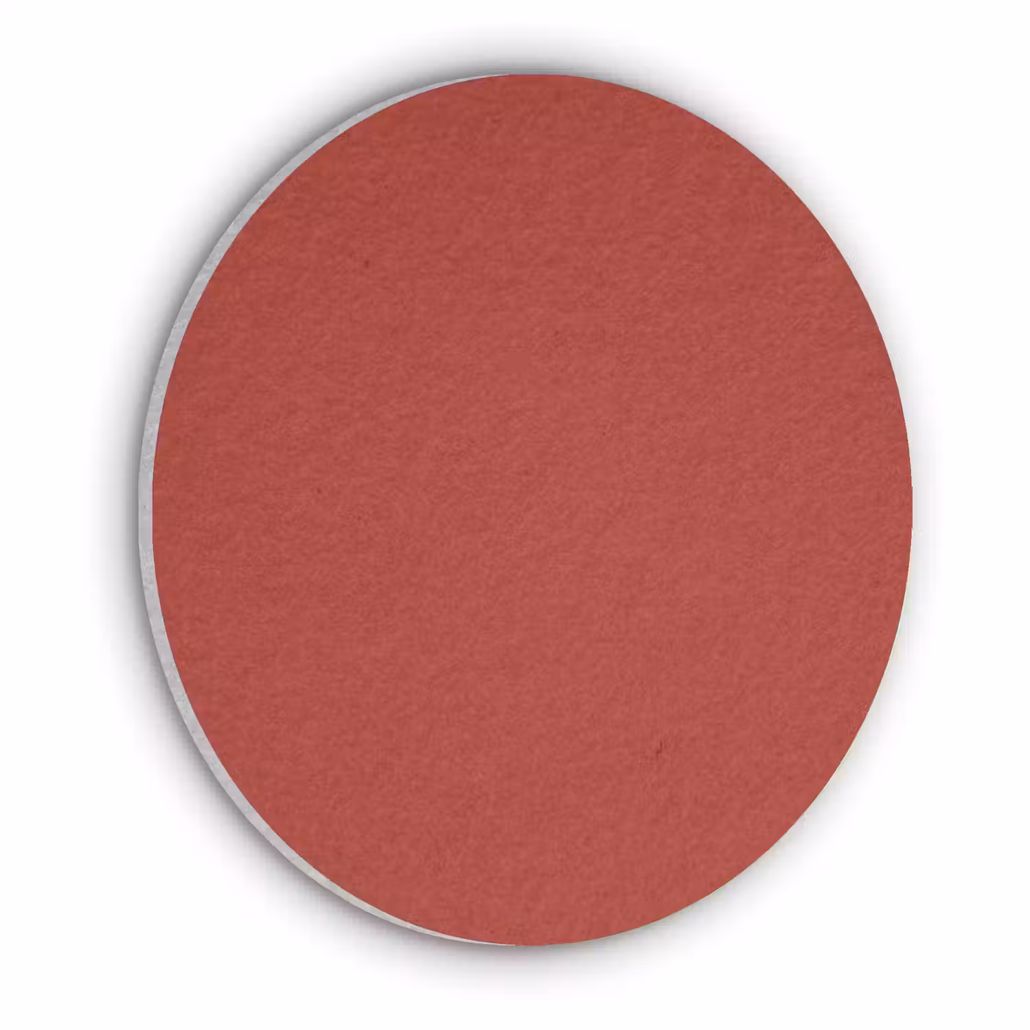 Deep - Crimson - Rood Akoestische PET Vilt - Rond klein 838 -3d