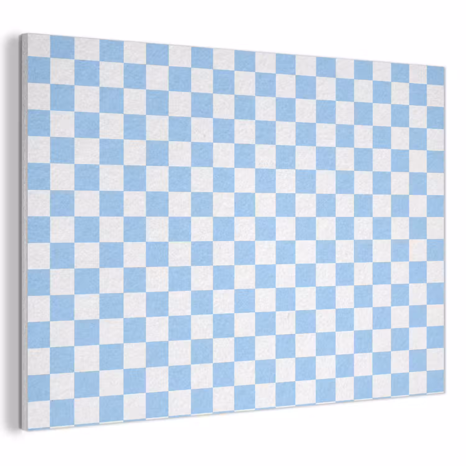 Schaakbord - Klassiek - Blauw PET vilt klein 837 -3d