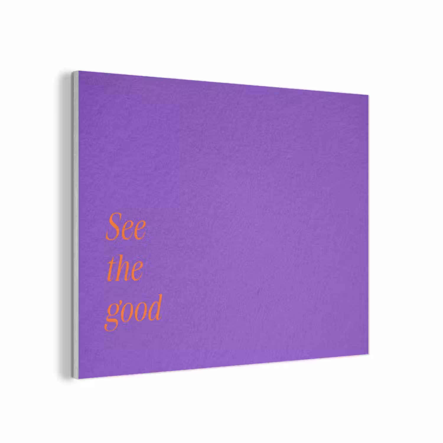 See the good - Oranje - Paars PET vilt klein -3d