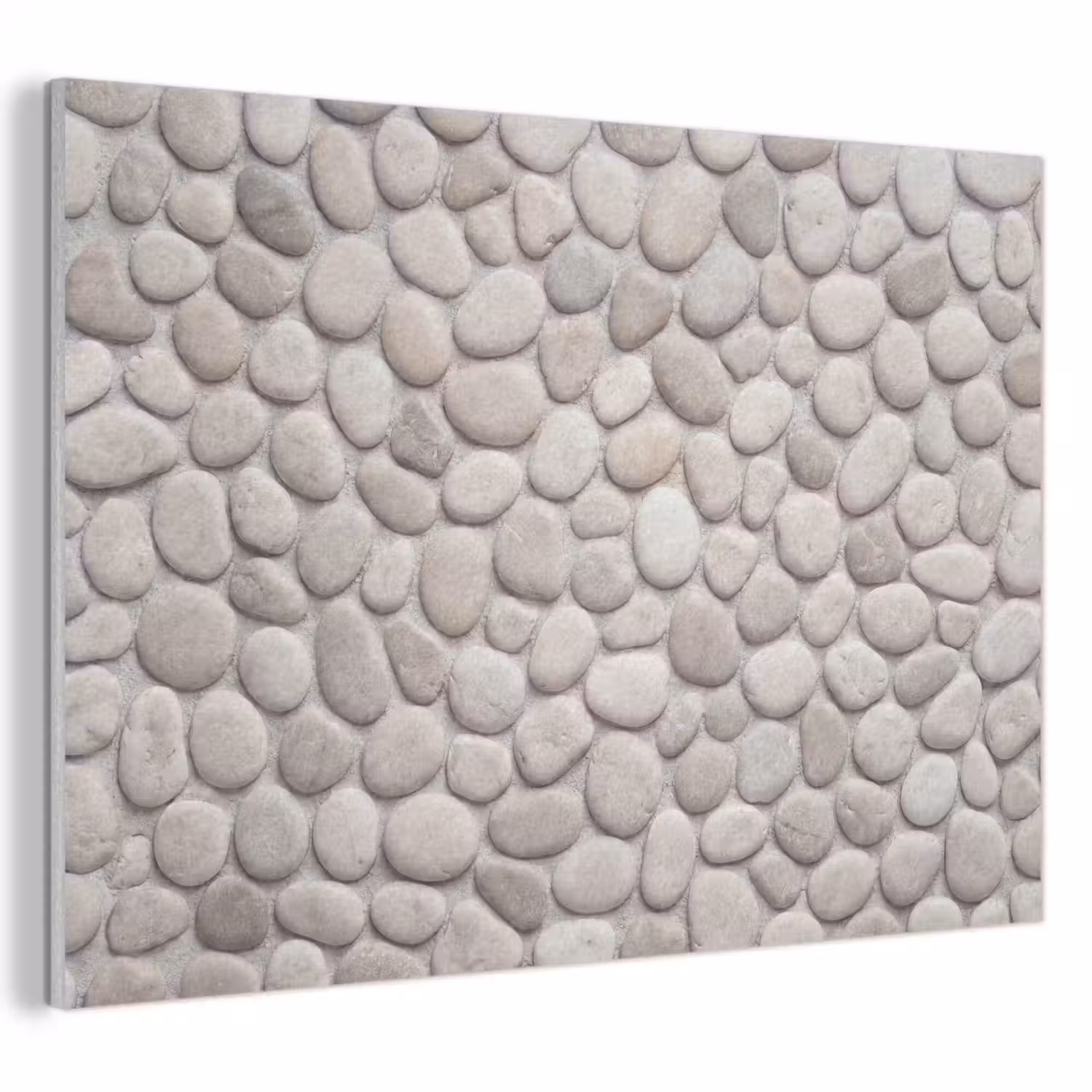 Steen - Kiezel - Natuur - Minimalistisch - Beige PET vilt klein -3d