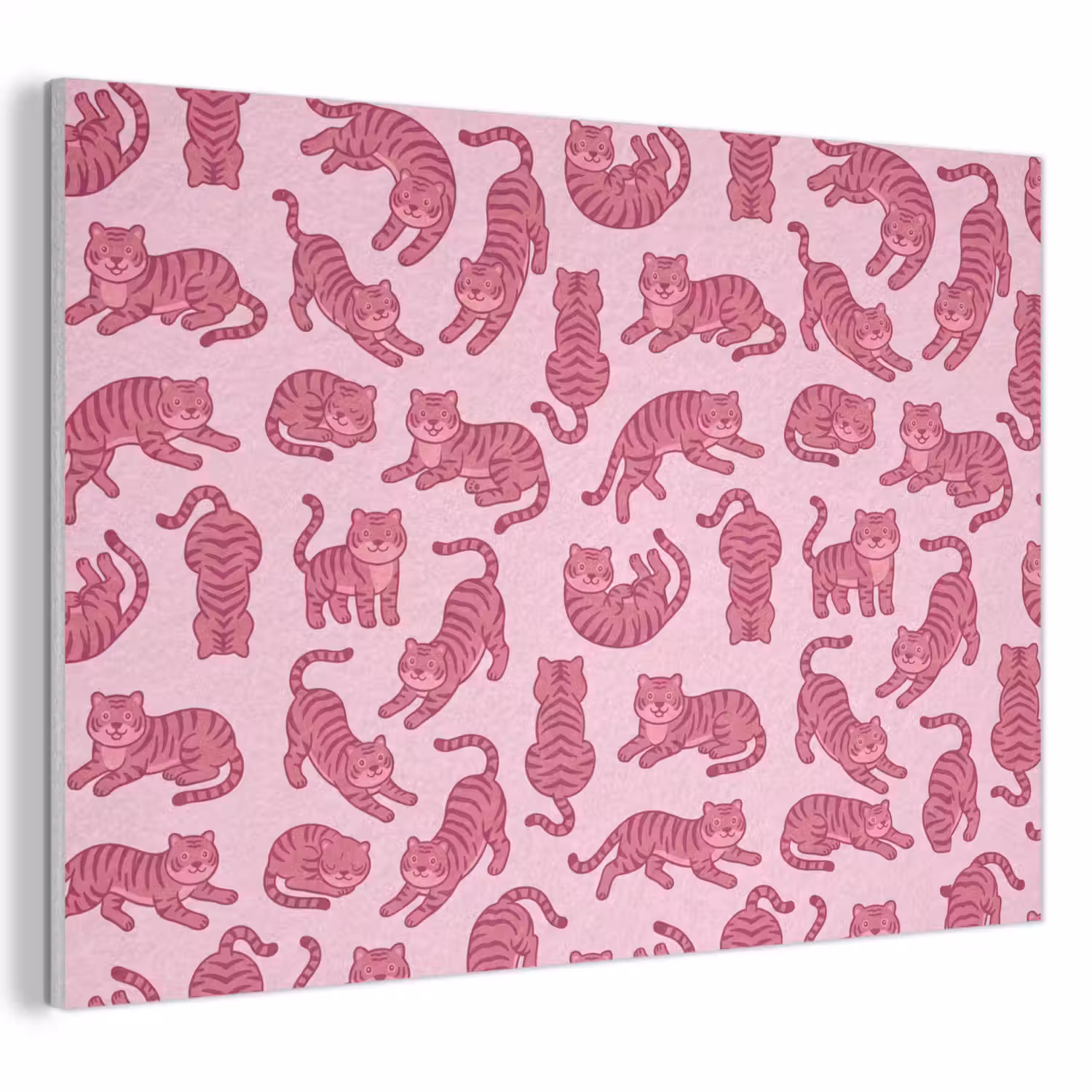 Dieren - Patroon - Roze - Speels - Cartoon PET vilt klein -3d