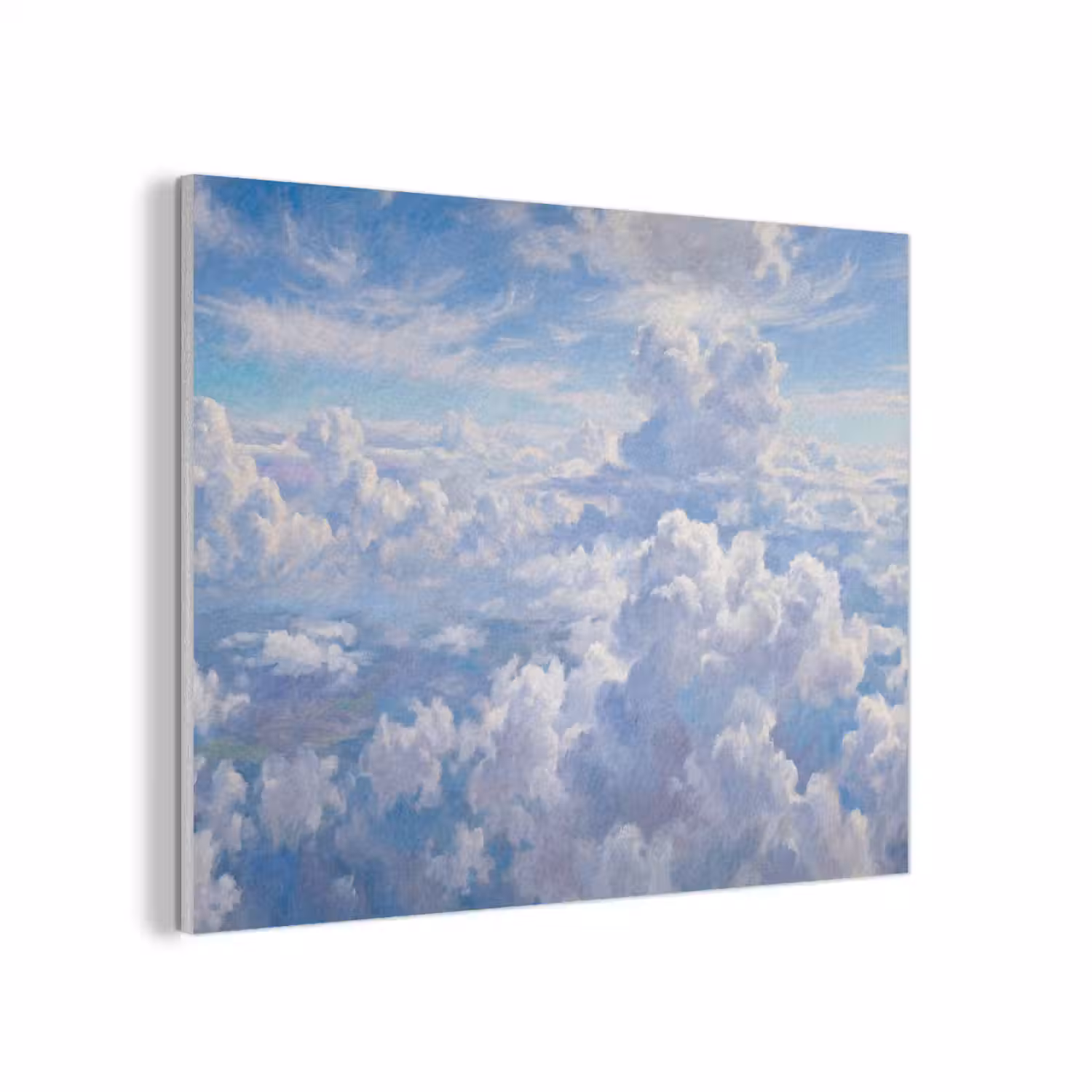 Wolken - Lucht - Natuur - Abstract - Blauw PET vilt klein -3d