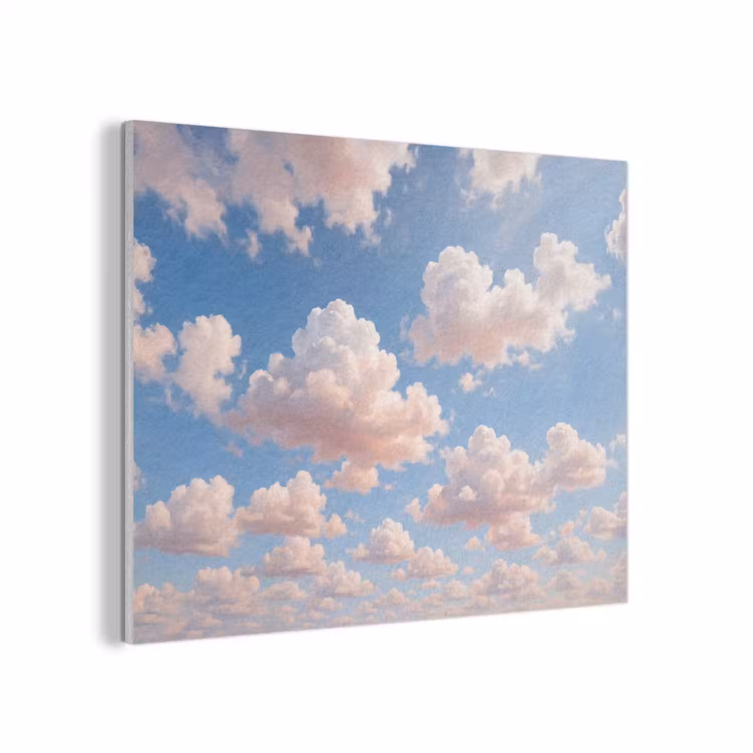 Wolken - Hemel - Natuur - Licht - Blauw PET vilt klein -3d