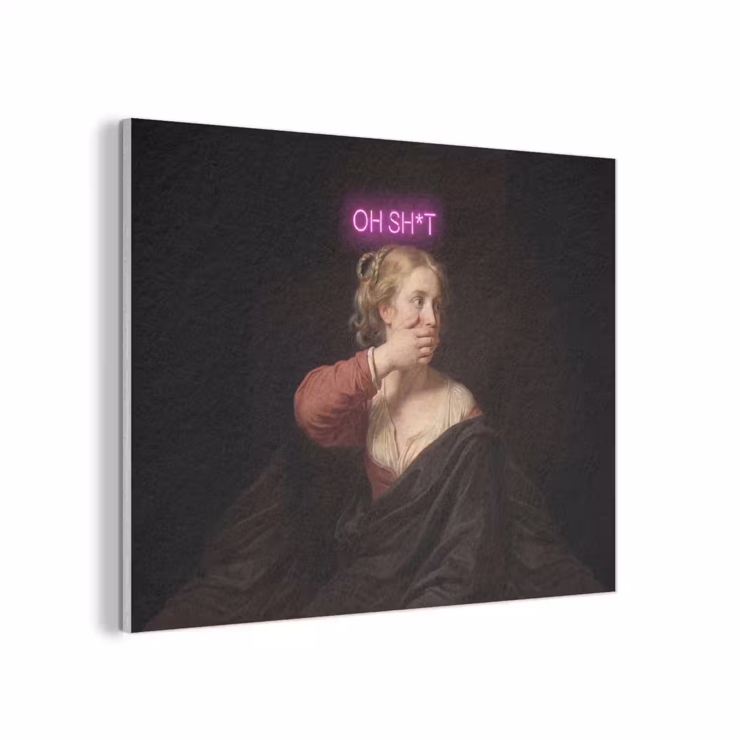 Quote - Neon - vrouw PET vilt klein -3d