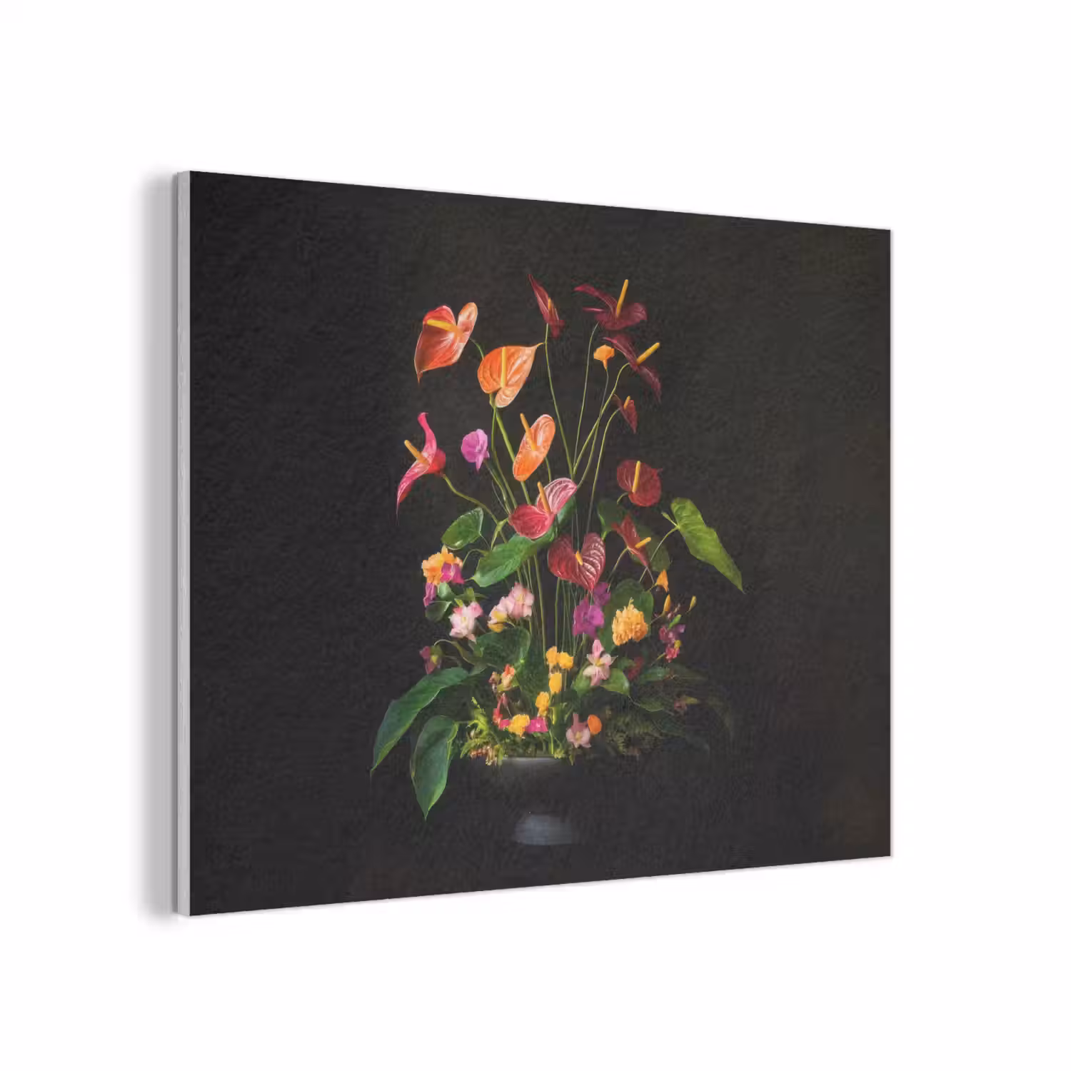 Bloemen - Vaas - Kleurrijk PET vilt klein -3d