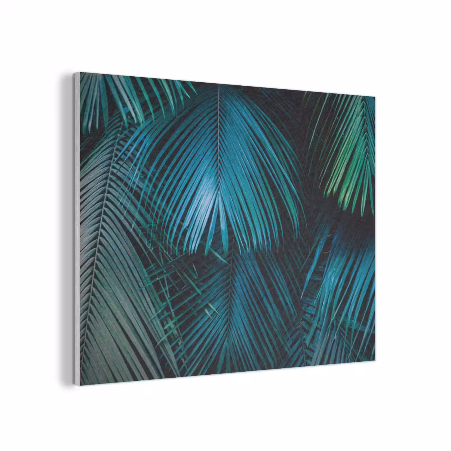 Inductie mat - Jungle - Inductie beschermer - Palmblad - Natuur PET vilt klein -3d