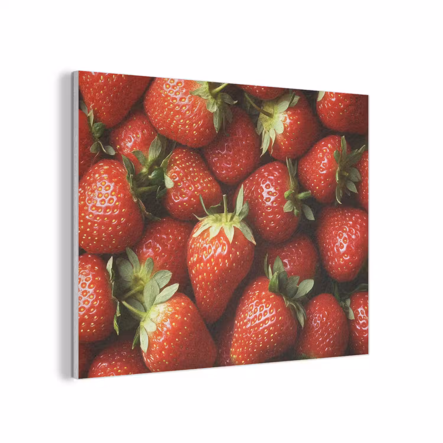 Aardbei - Fruit - Rood PET vilt klein -3d
