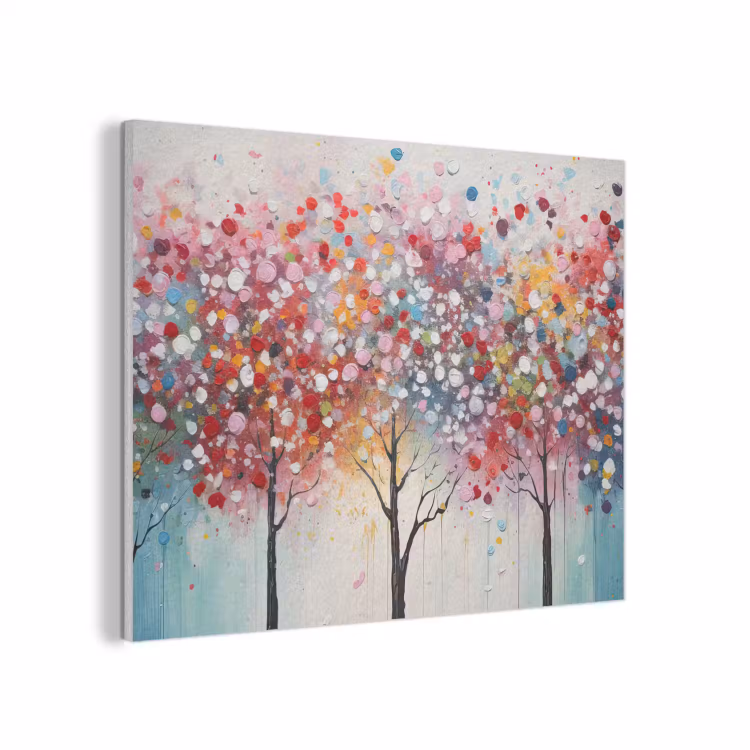 Kunst - Bomen - Natuur - Acryl PET vilt klein -3d