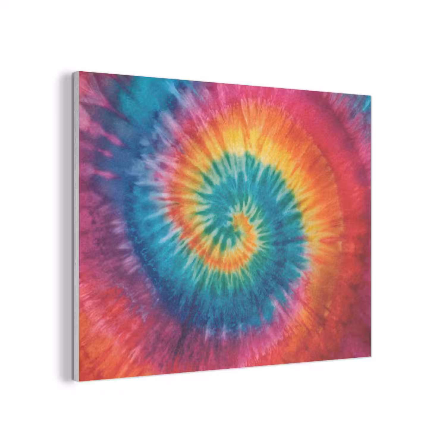 Regenboogkleuren - Tie dye - PET vilt klein -3d