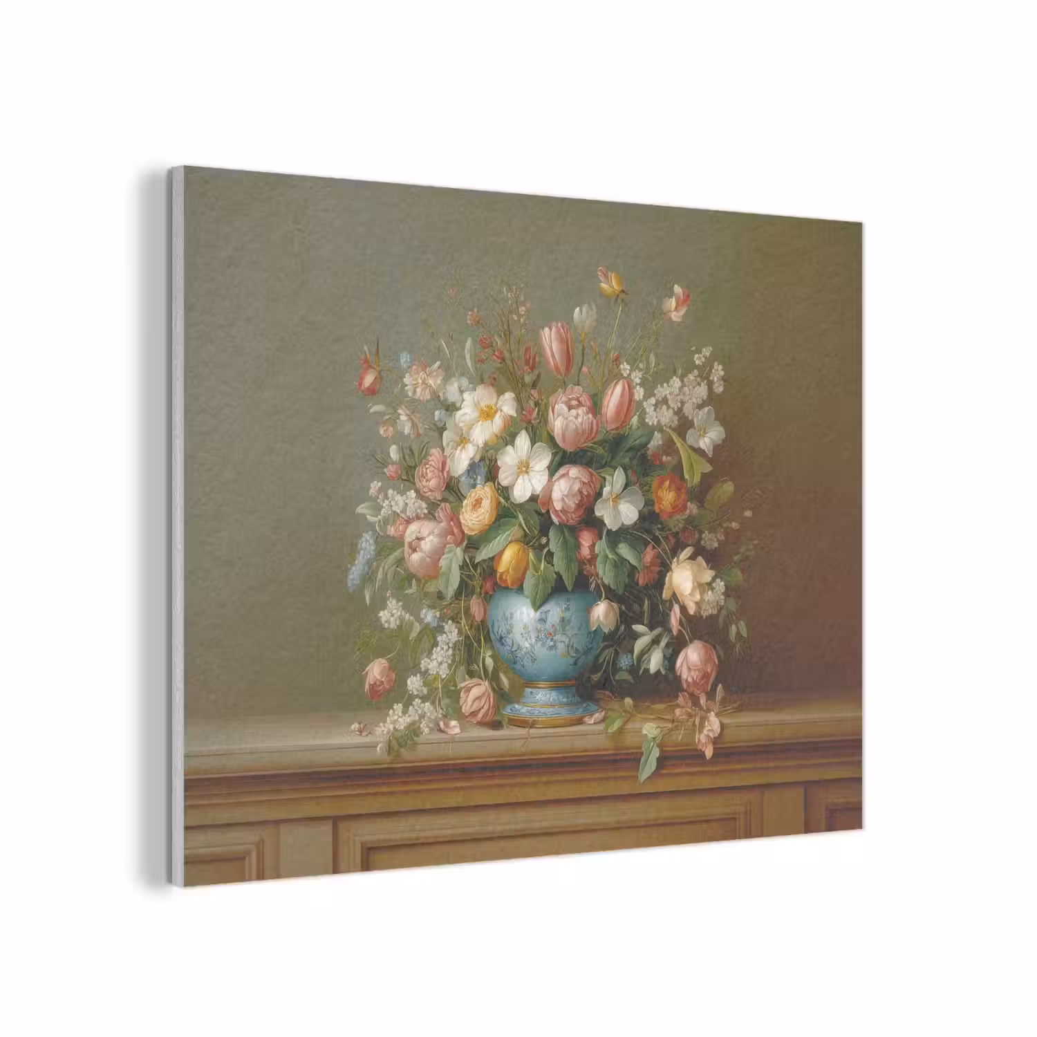 Vaas - Pastel - Kleuren - Bloemen PET vilt klein -3d