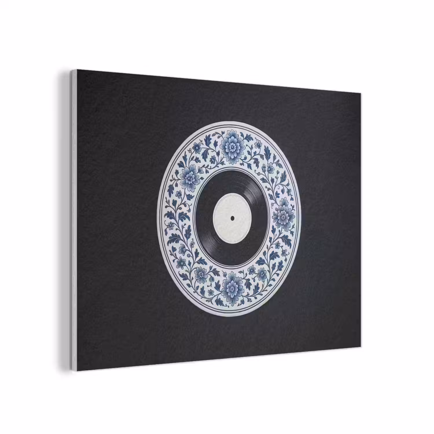 Vinyl - LP - Delfts Blauw - Muziek PET vilt klein -3d