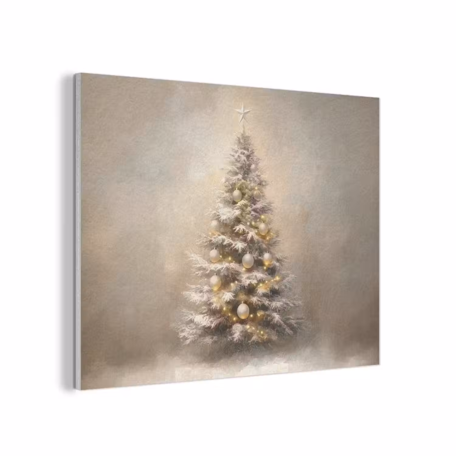 Kerst - kerstboom - Sneeuw - Art PET vilt klein -3d