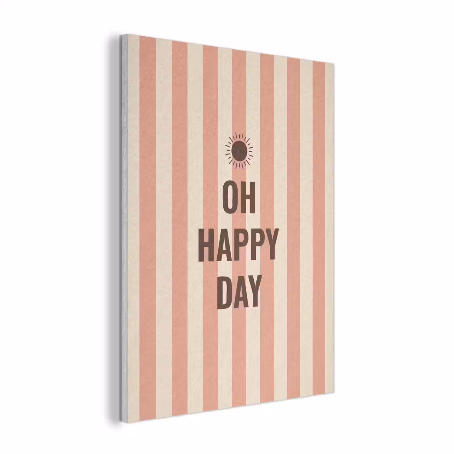 Quote - Zomer - Strepen PET vilt klein -3d