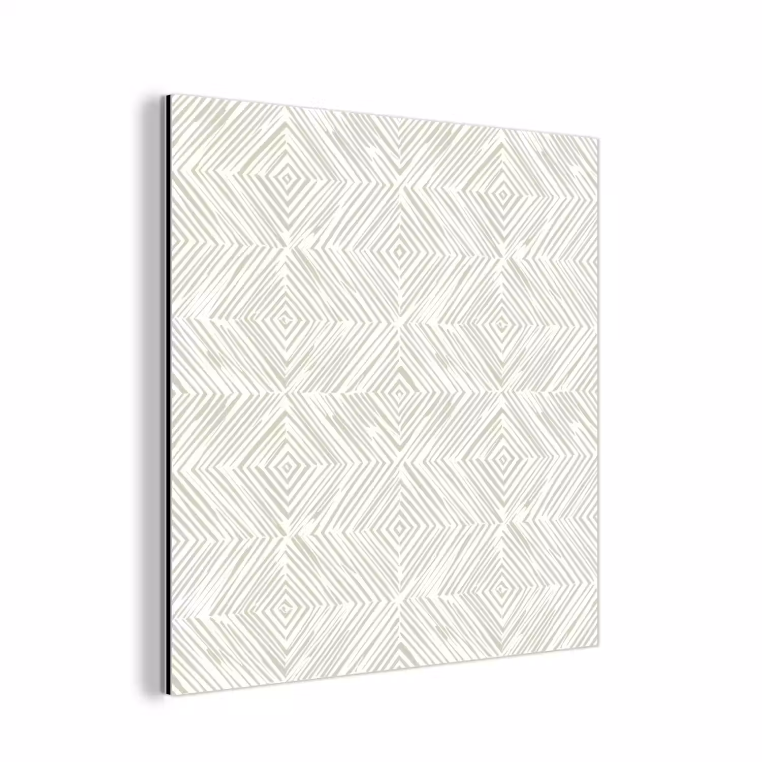 Abstract - Ruiten - Beige aluminium wit klein 46 -3d