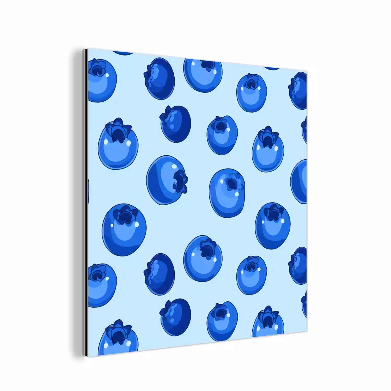 Bessen - Modern - Blauw aluminium wit klein 46 -3d