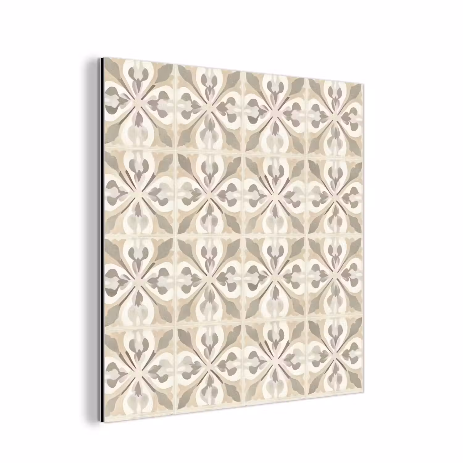 Tegel - Motief - Beige aluminium wit klein 46 -3d