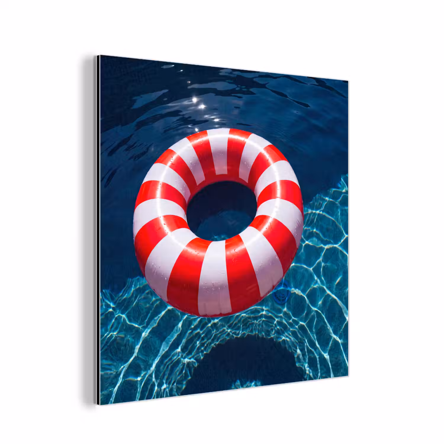 Recreatie - Water - Zomer - Rood - Wit aluminium wit klein -3d
