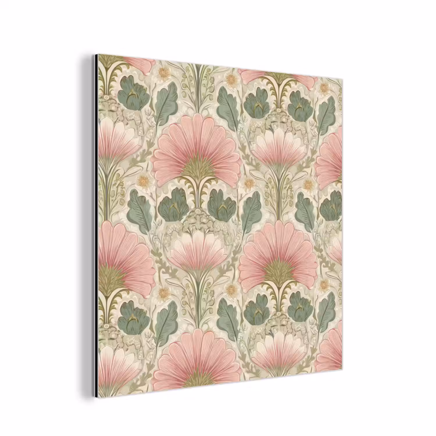 Klassiek - Patroon - Roze aluminium wit klein 46 -3d