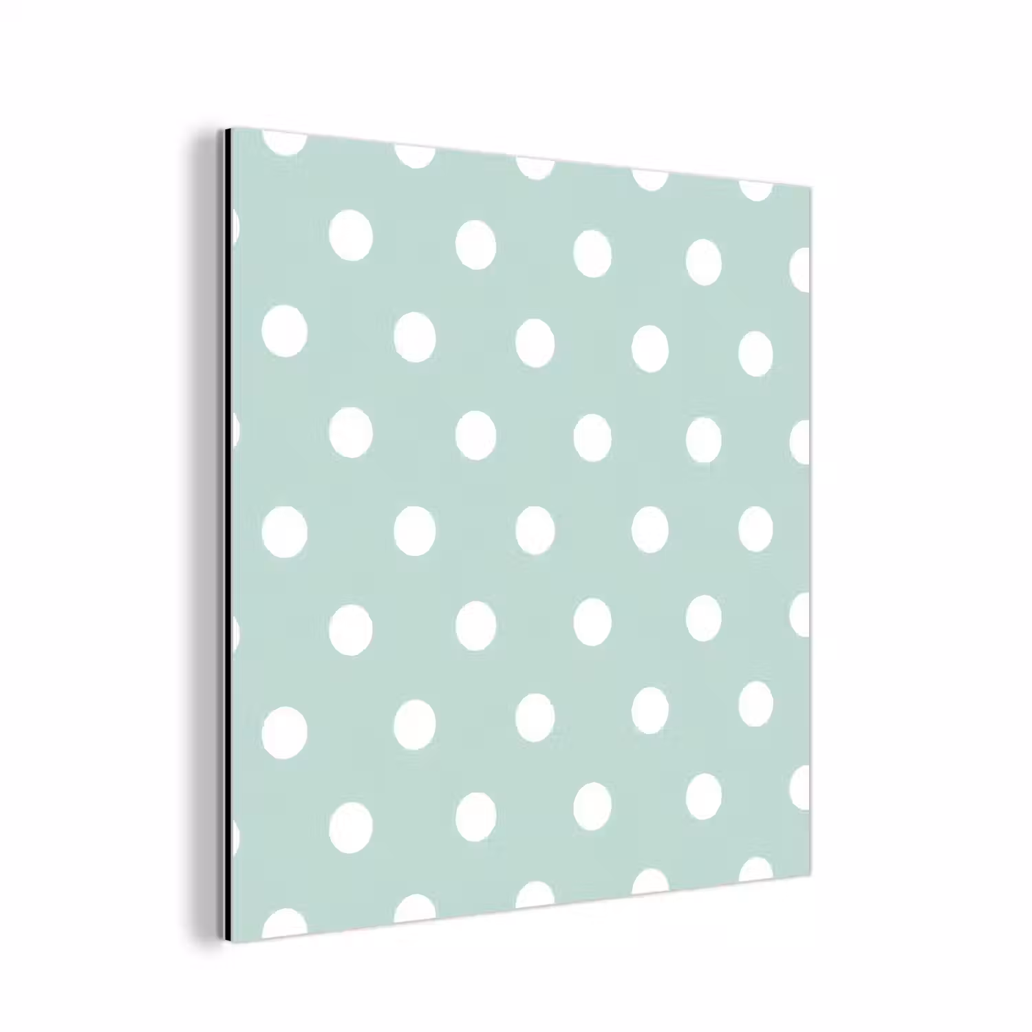 Klassiek - Polka - Groen aluminium wit klein 46 -3d