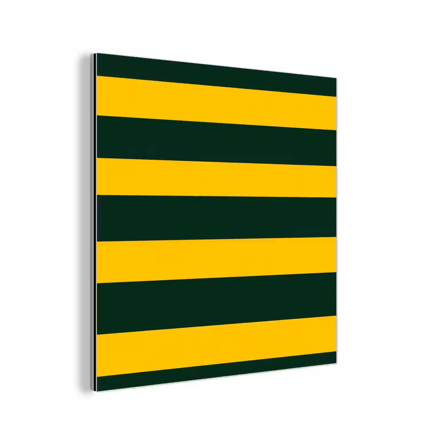 Klassiek - Strepen - Groen aluminium wit klein 46 -3d