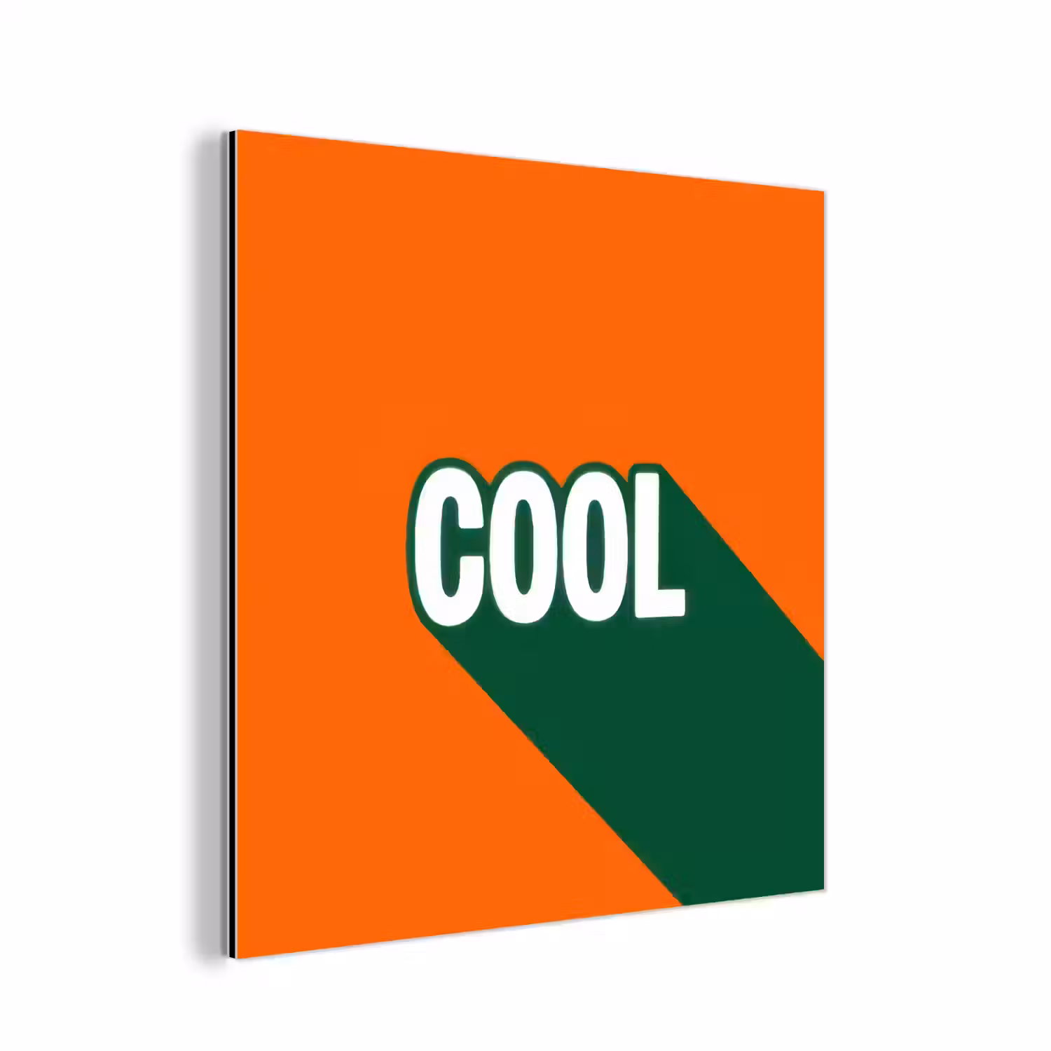 Cool - Oranje - Groen aluminium wit klein -3d
