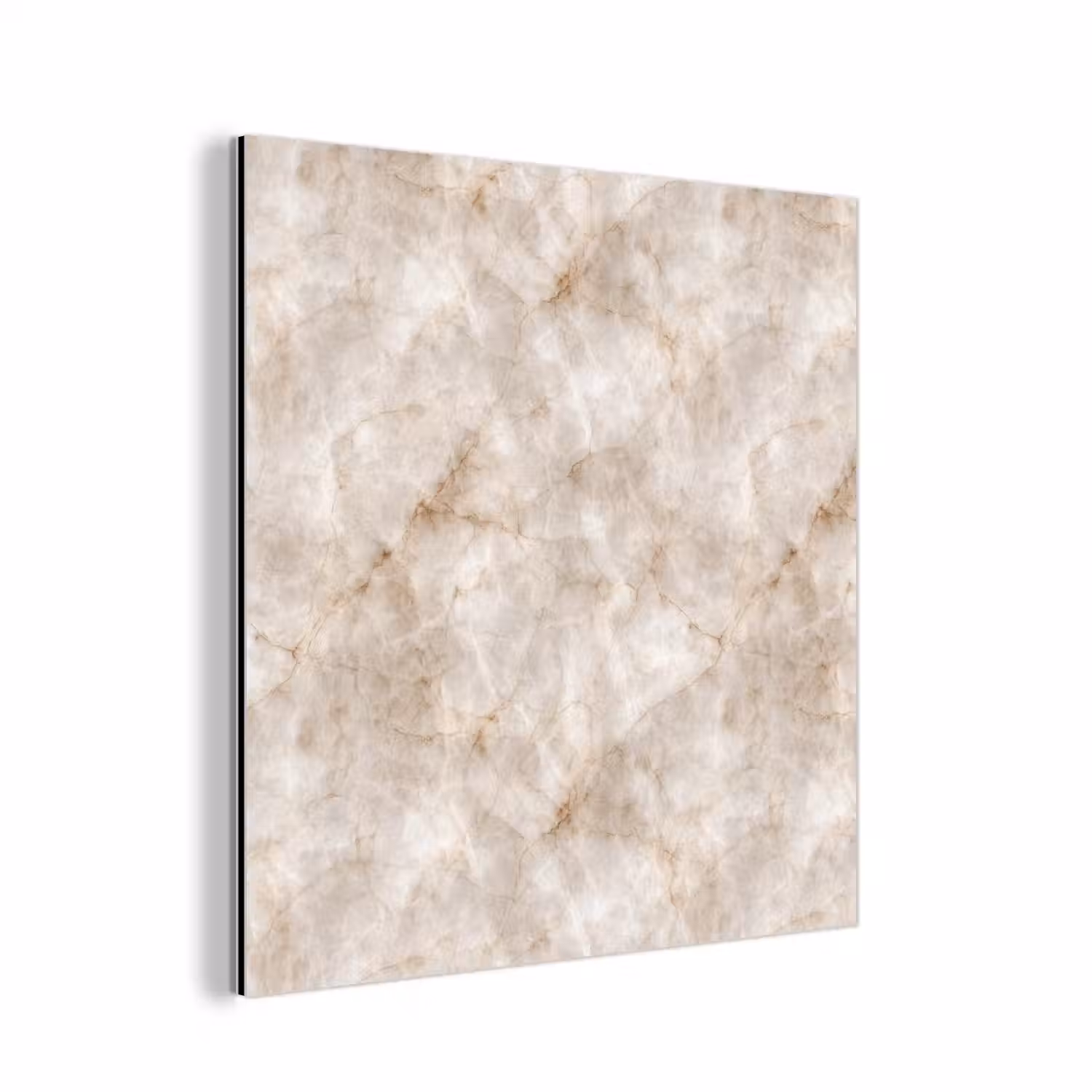 Marmer - Patroon - Klassiek aluminium wit klein 46 -3d