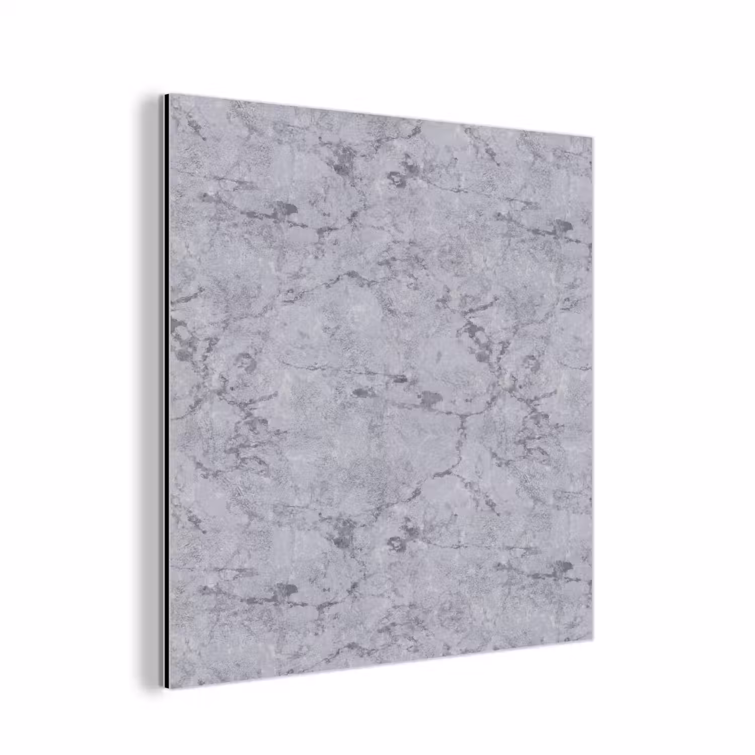 Marmerplaat - Patroon - Grijs aluminium wit klein 46 -3d
