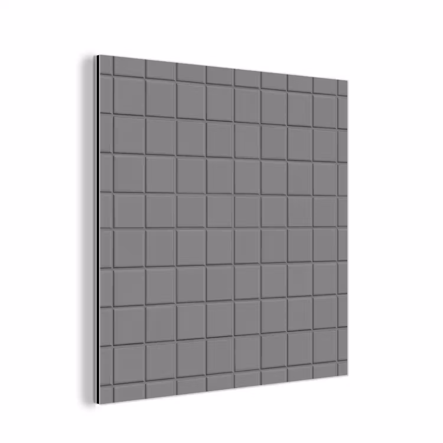 Modern - Patroon - Grijs aluminium wit klein 46 -3d