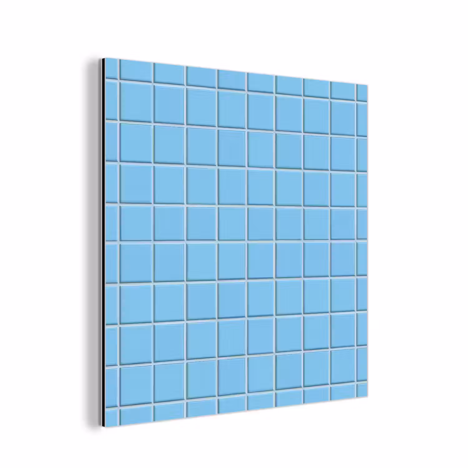 Patroon - Tegel - Pastel - Blauw aluminium wit klein 46 -3d
