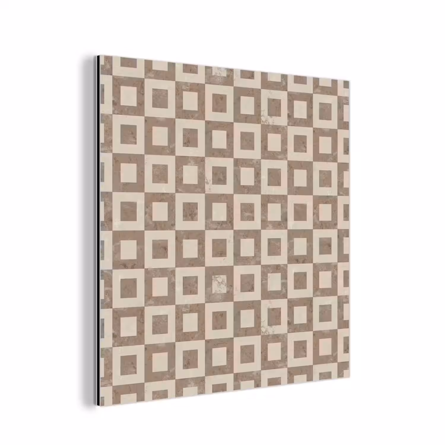 Patroon - Marmer - Beige aluminium wit klein 46 -3d
