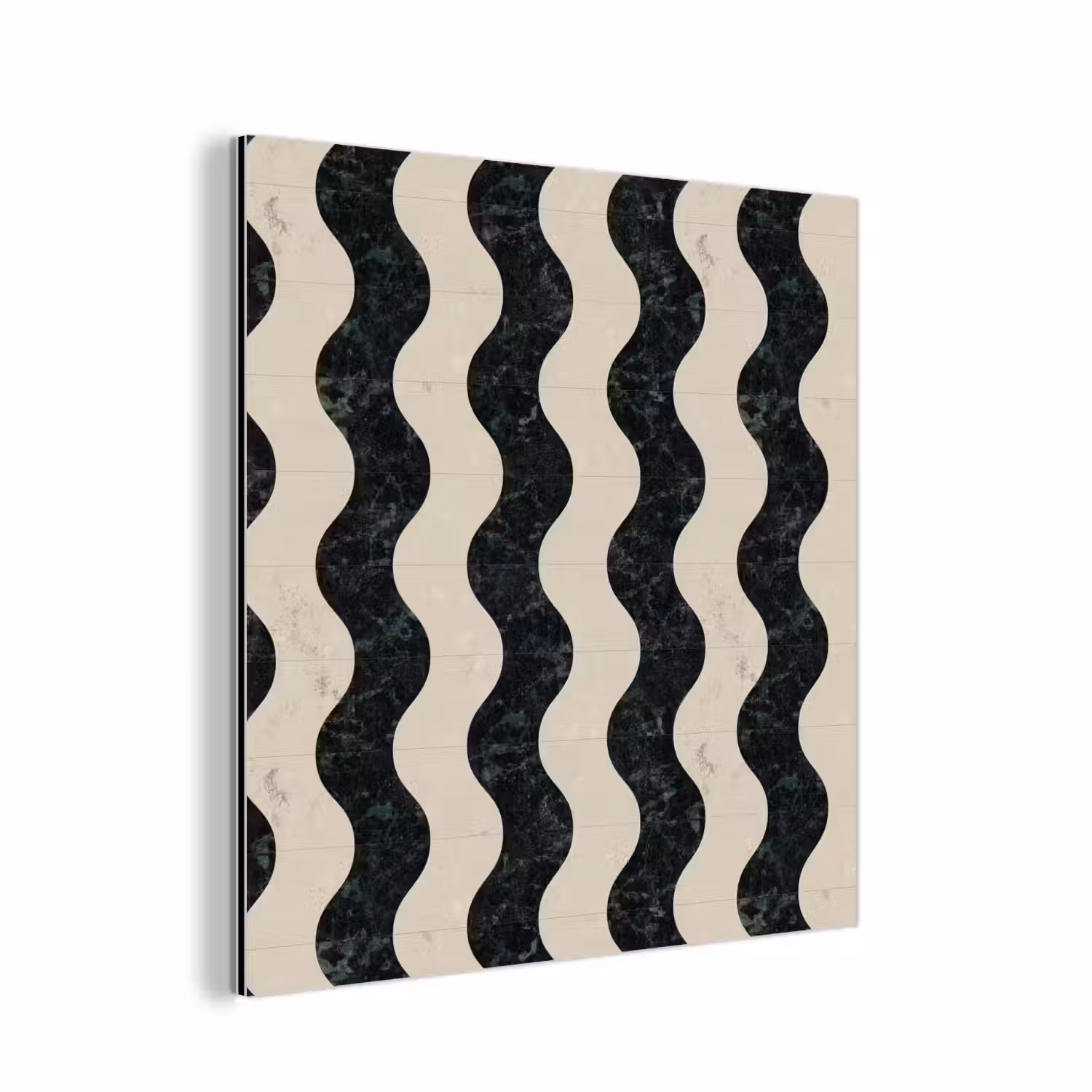 Patroon - Marmer - Groen - Cremé aluminium wit klein 46 -3d