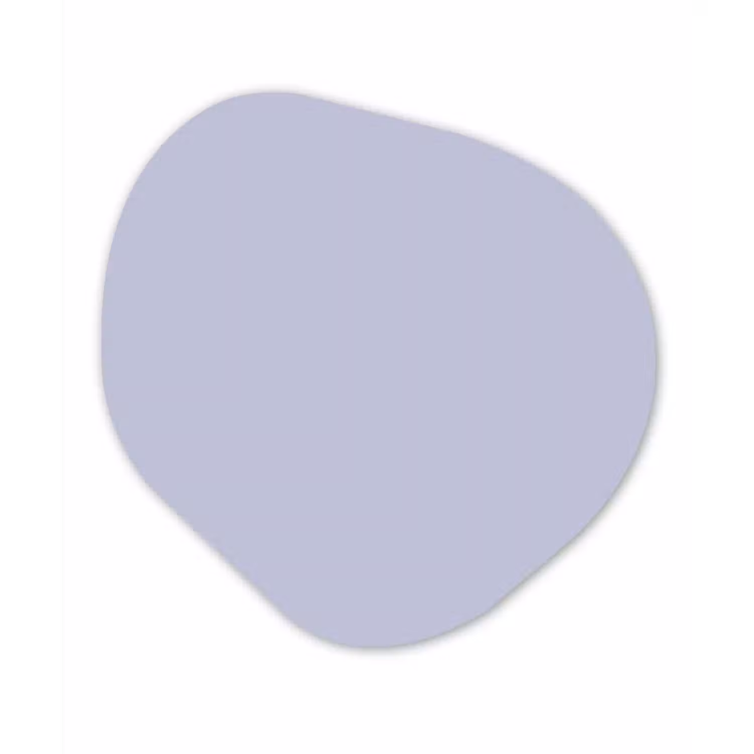 Chalky - Lavender - Paars Wandcirkel Organisch Aluminium middel 851 -3d
