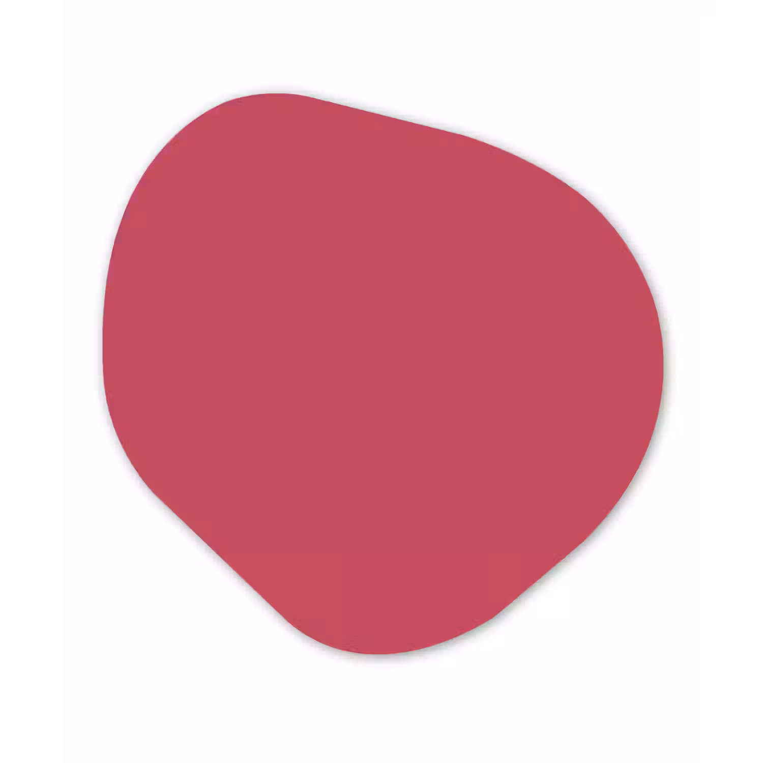 Bold - Berry - Rood Wandcirkel Organisch Aluminium middel 851 -3d