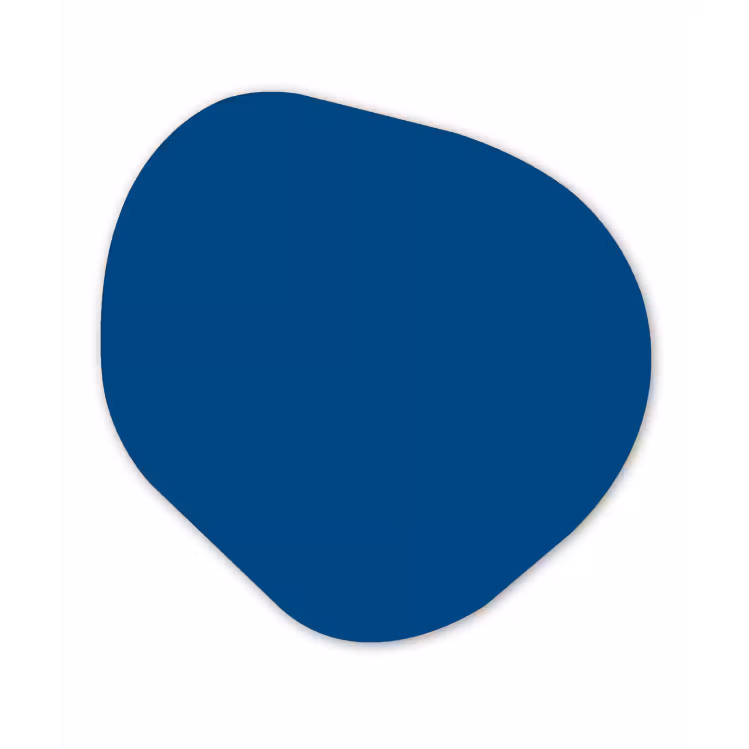 Free - Groove - Blauw Wandcirkel Organisch Aluminium middel 851 -3d