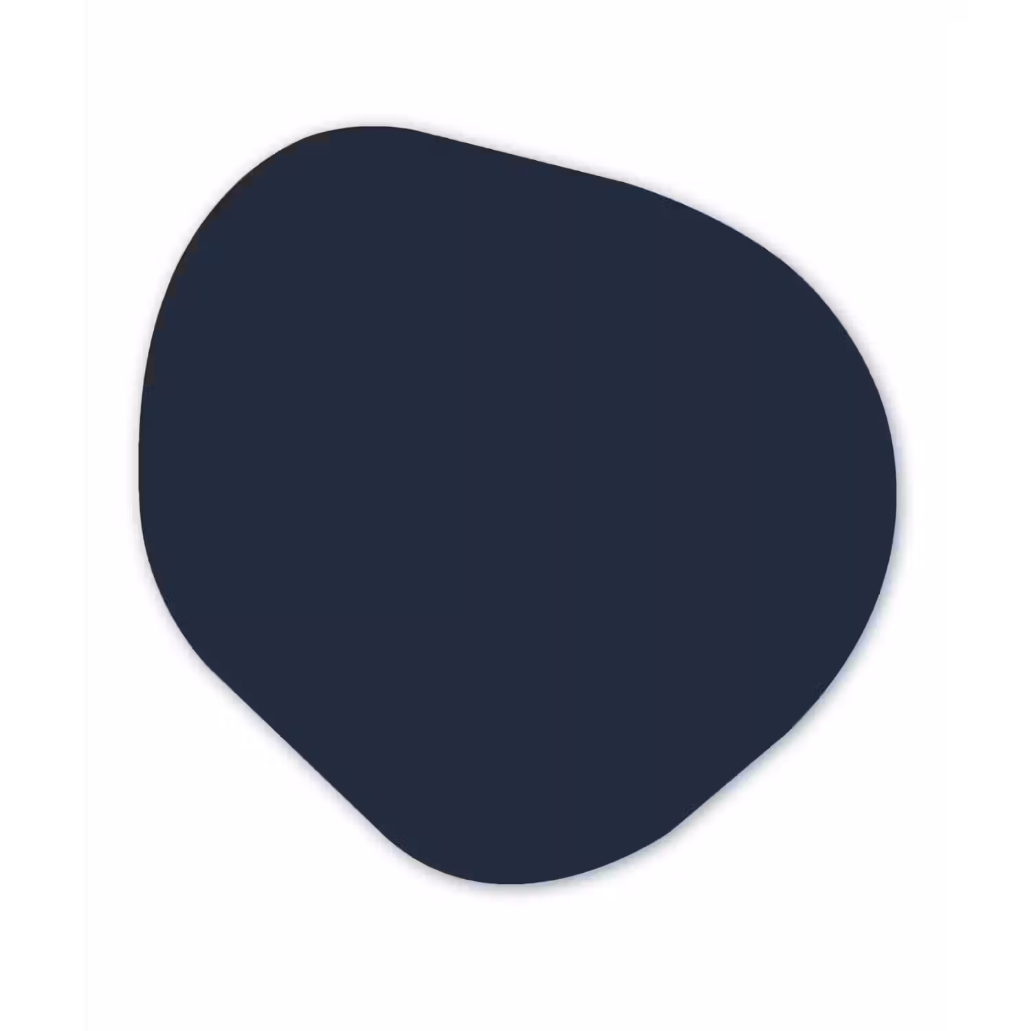 Geldersblauw - Blauw - Klassiek Wandcirkel Organisch Aluminium middel 851 -3d