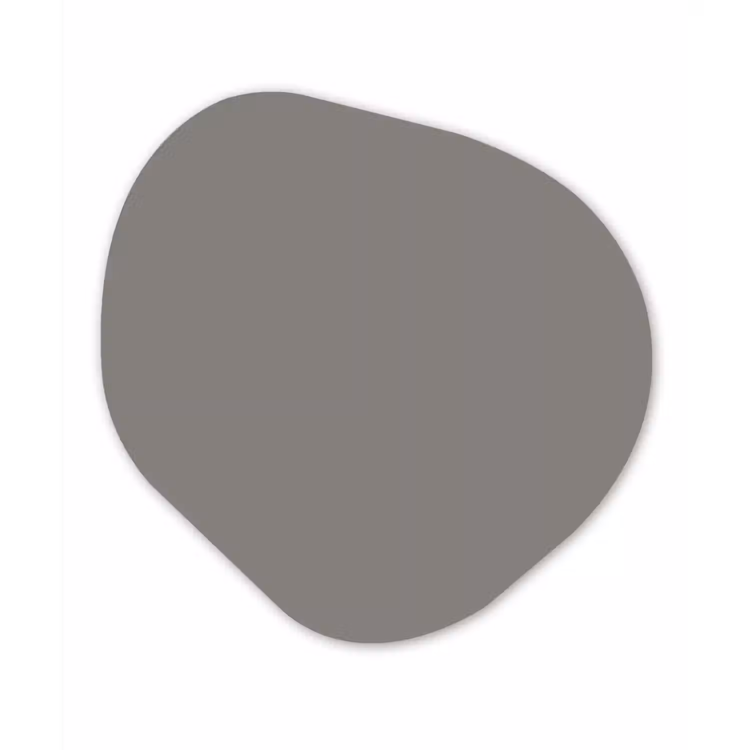Mineral - Grey - Grijs Wandcirkel Organisch Aluminium middel 851 -3d