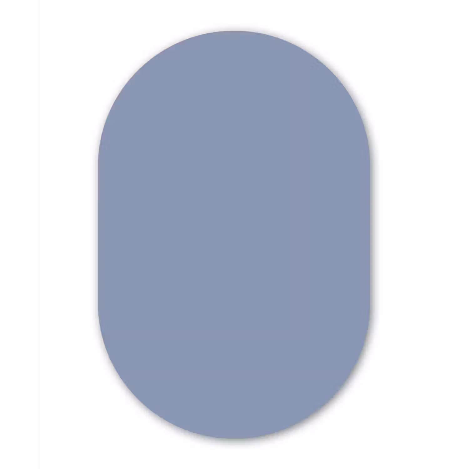 Canary - Champ - Blauw Wandcirkel Ovaal Aluminium middel 839 -3d