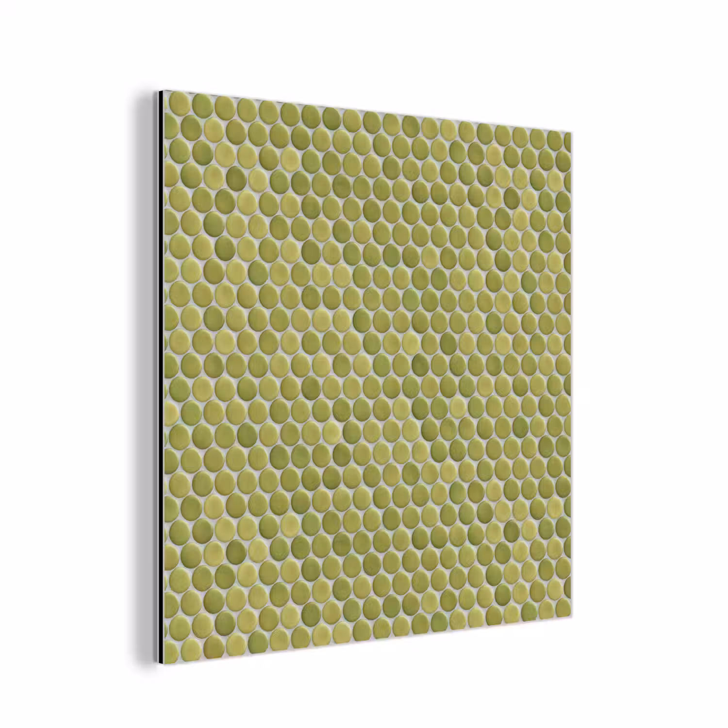 Penny - Mozaïek - Olijfgroen aluminium wit klein 46 -3d