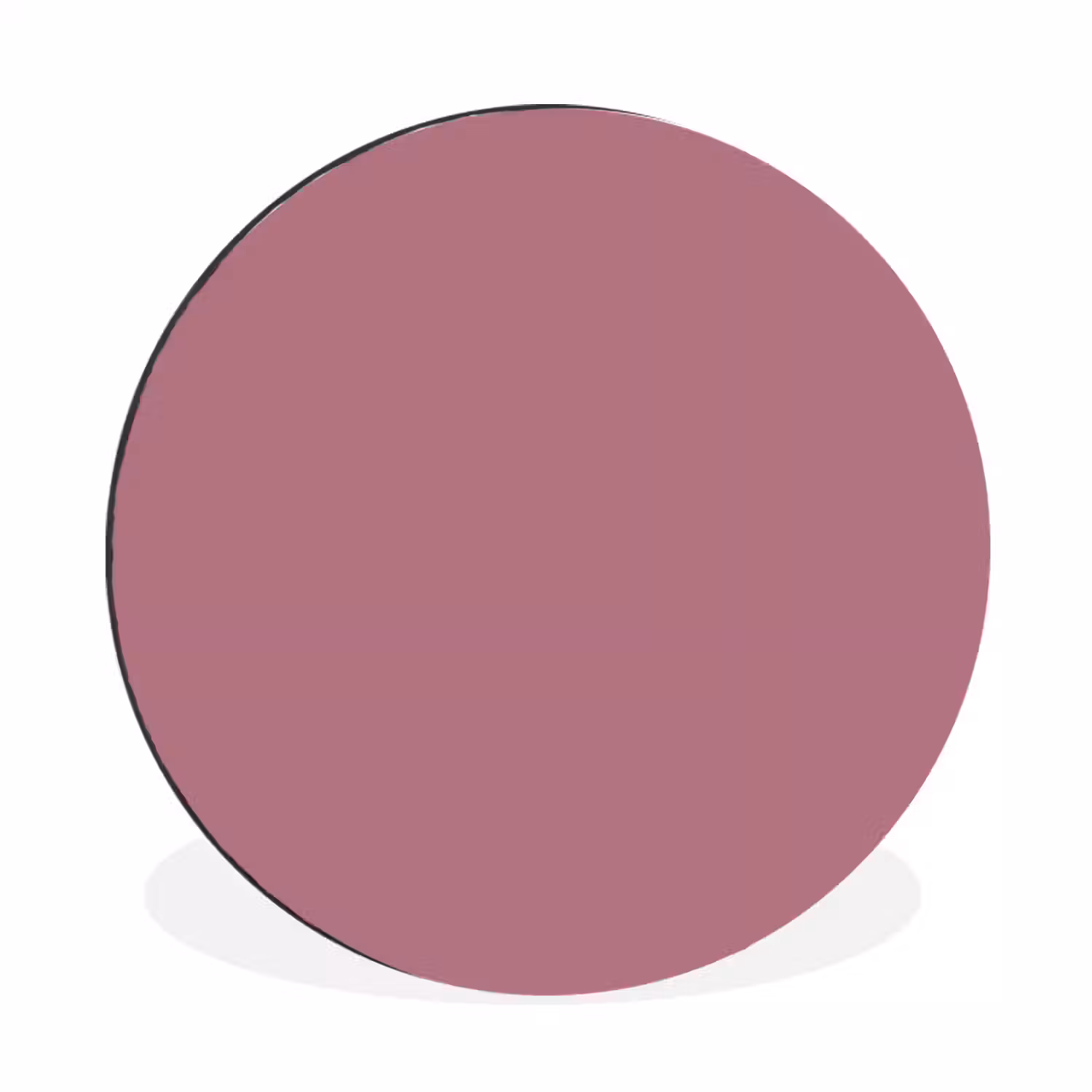 Antique - Mauve - Roze Wandcirkel aluminium klein 190 -3d